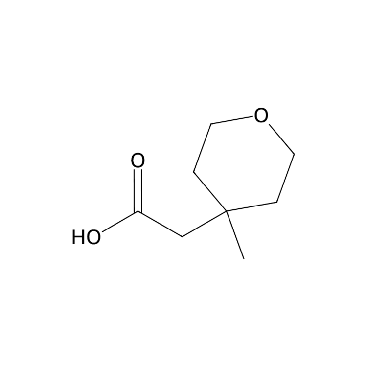 2-(4-methyloxan-4-yl)acetic acid