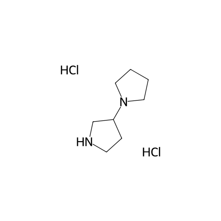 1-pyrrolidin-3-ylpyrrolidine;dihydrochloride