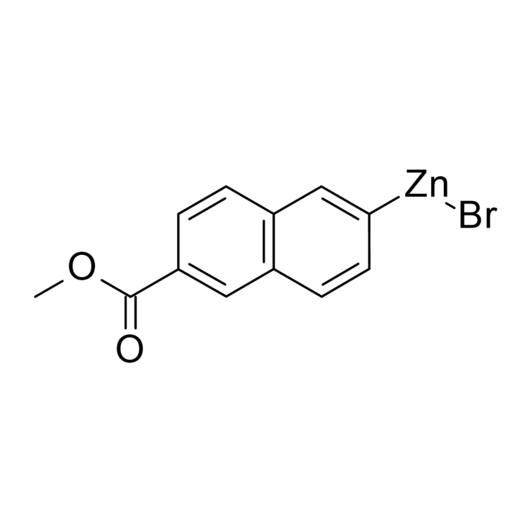(6-Methoxycarbonyl-2-naphthyl)zinc bromide, 0.5 M in THF