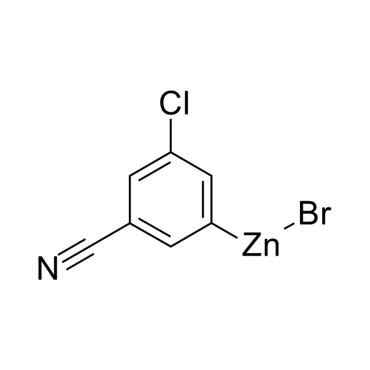 (3-Chloro-5-cyanophenyl)zinc bromide, 0.5 M in THF