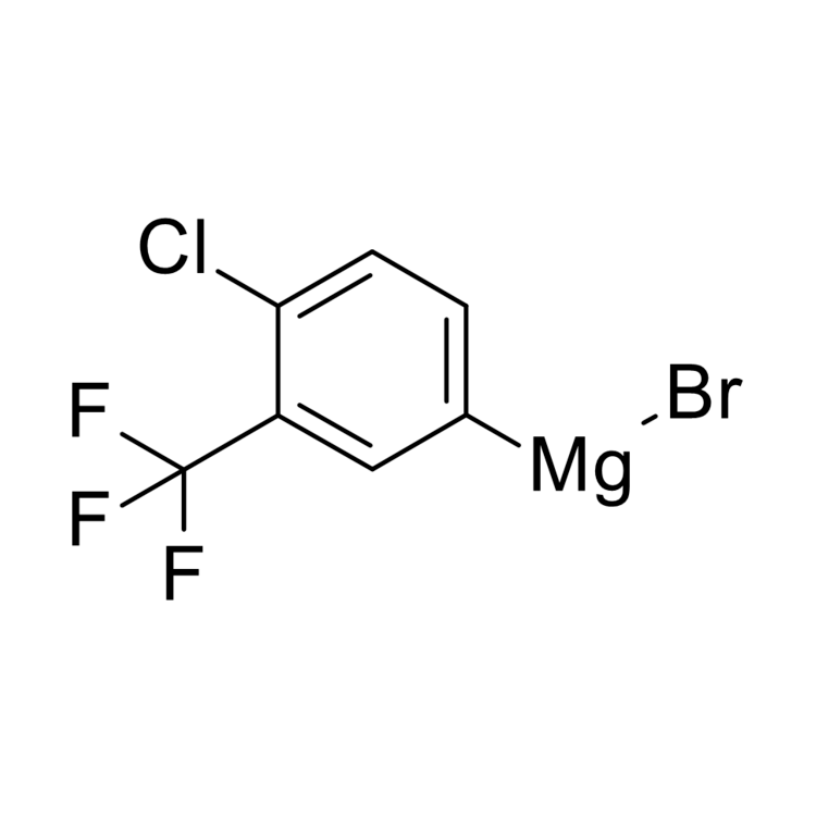 [4-Chloro-3-(trifluoromethyl)phenyl]magnesium bromide, 0.25 M in THF