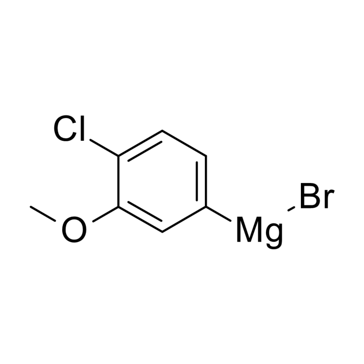 (4-Chloro-3-methoxyphenyl)magnesium bromide, 0.5 M in THF