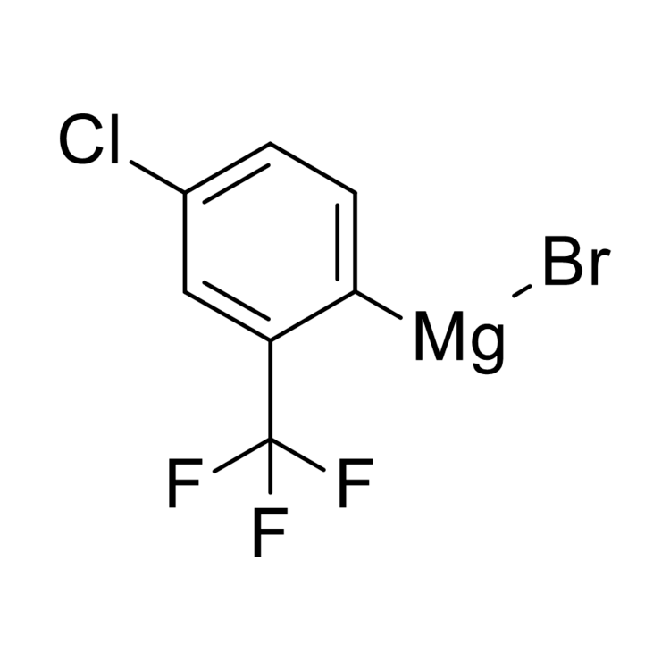 [4-Chloro-2-(trifluoromethyl)phenyl]magnesium bromide, 0.25 M in THF