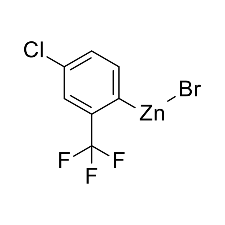 [4-Chloro-2-(trifluoromethyl)phenyl]zinc bromide, 0.5 M in THF