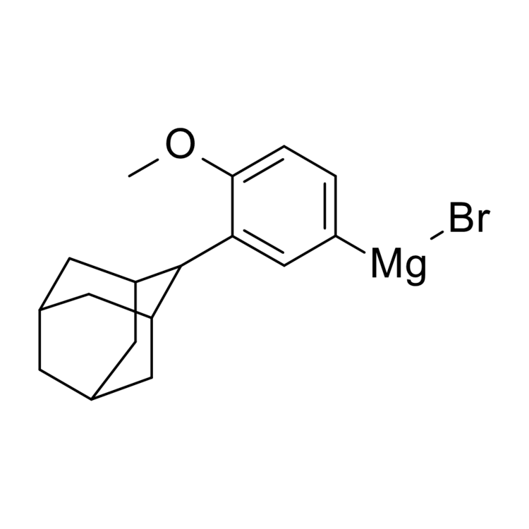 [3-(2-Adamantyl)-4-methoxyphenyl]magnesium bromide, 0.5 M in THF