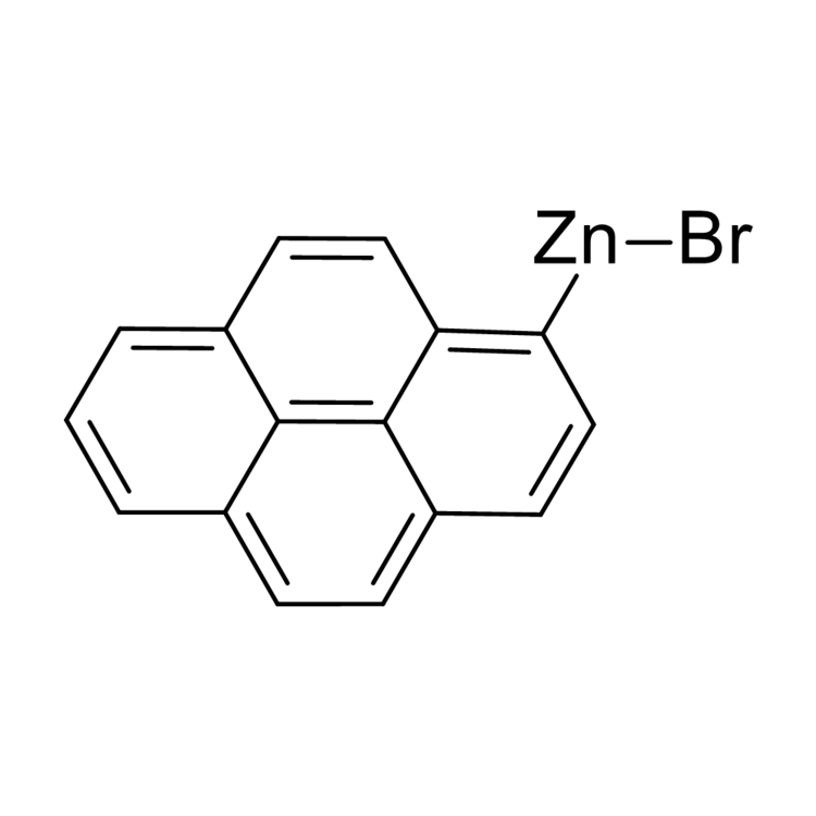 (Pyren-1-yl)zinc bromide, 0.25 M in THF