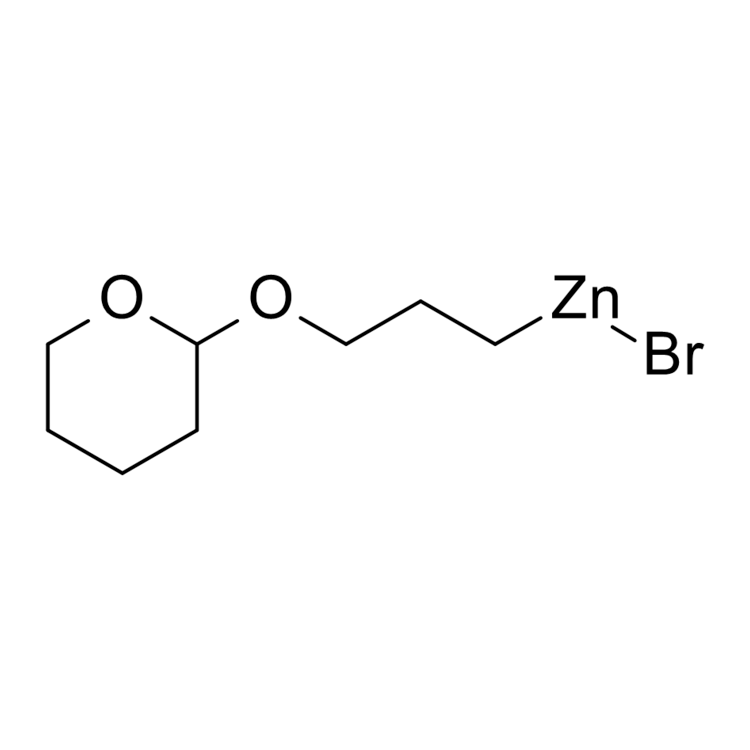 (3-Tetrahydropyran-2-yloxypropyl)zinc bromide, 0.50 M in THF