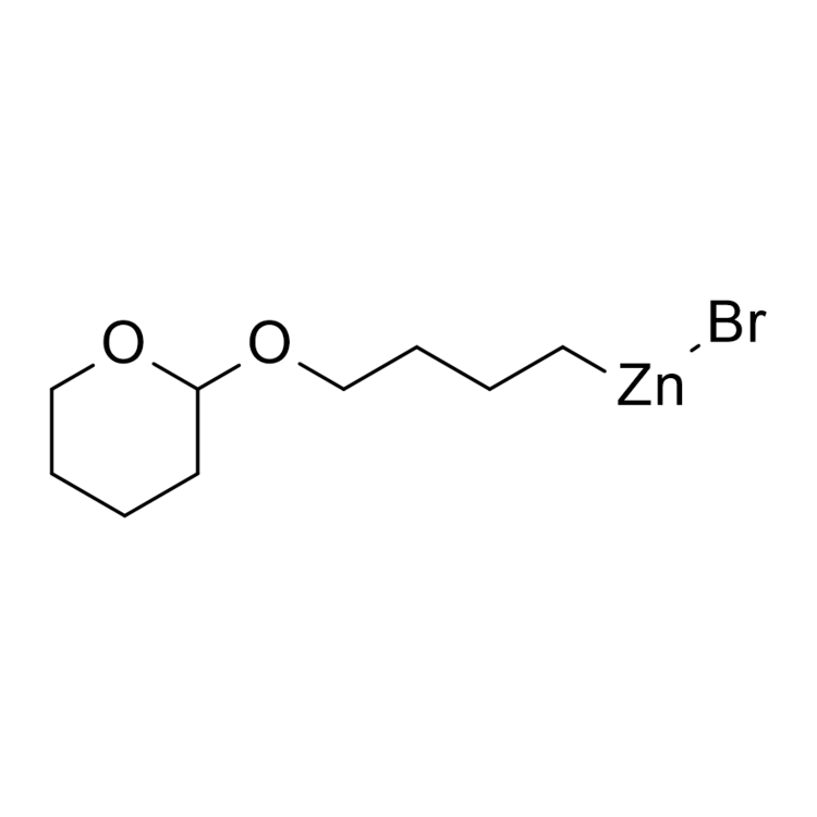 (4-Tetrahydropyran-2-yloxybutyl)zinc bromide, 0.50 M in THF