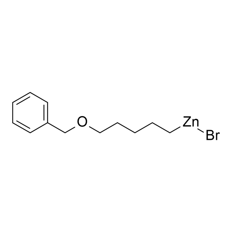 5-Benzyloxypentylzinc bromide, 0.50 M in THF