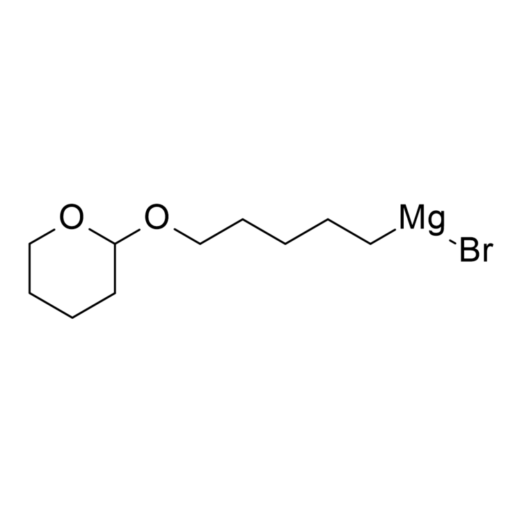 (5-Tetrahydropyran-2-yloxypentyl)magnesium bromide, 0.50 M in THF