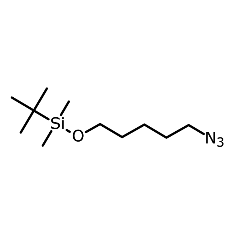 Structure of 749252-71-9 | [(5-Azidopentyl)oxy](tert-butyl)dimethylsilane