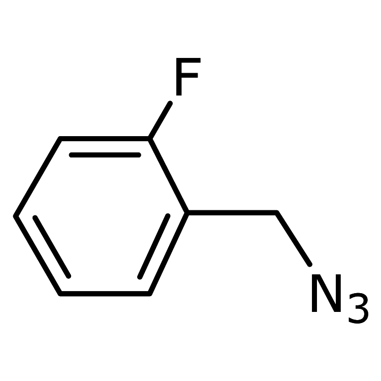 Structure of 62284-30-4 | 1-(Azidomethyl)-2-fluorobenzene