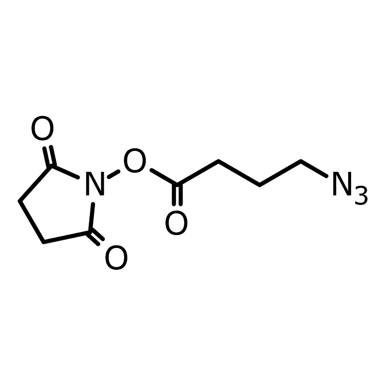 Structure of 943858-70-6 | (2,5-dioxopyrrolidin-1-yl) 4-azidobutanoate