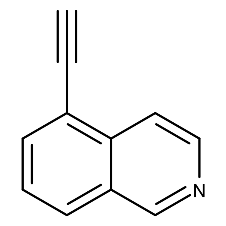 Structure of 1203579-37-6 | 5-Ethynylisoquinoline