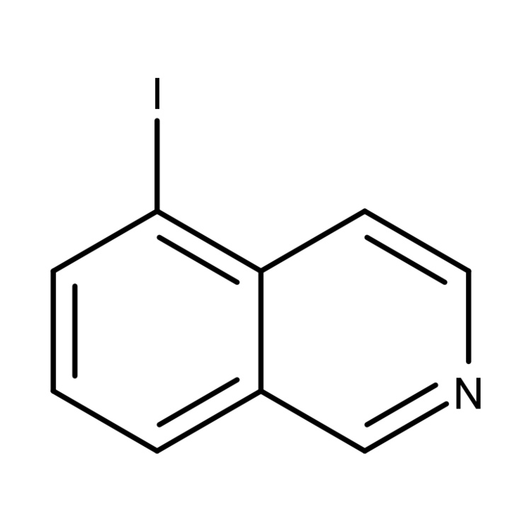 Structure of 58142-99-7 | 5-Iodoisoquinoline