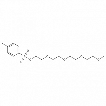 Structure of 62921-76-0 | 2,5,8,11-Tetraoxatridecan-13-yl 4-methylbenzenesulfonate
